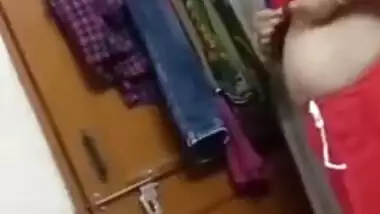 Desi Bhabi After Fuck wearing