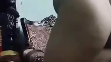 Cute girl dancing naked on video call recorded by lover