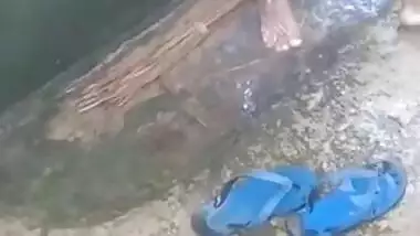 Bhabi Bathing