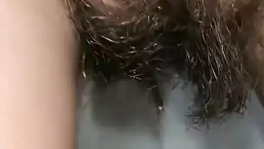 Indian Cool Girl Pissing With Beautiful View In Village Toilet - Almost Caught