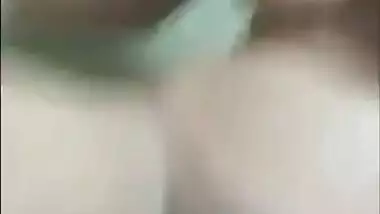 Cute girl show on VC