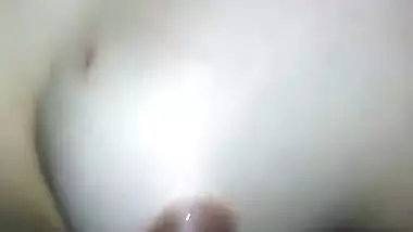 Cute Desi Girl Boob Video Record By lover
