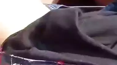 Boudi fucking outdoors with neighbor having small penis