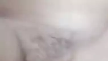 Bhabhi masturbating her black pussy and cumming hard