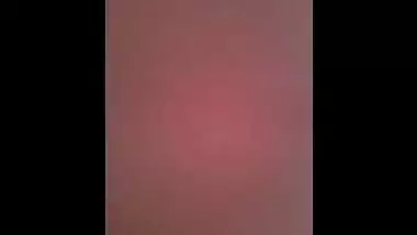 Obese college gal undresses and plays with her muff for boyfriend