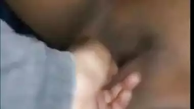 Pussy fingering by lover