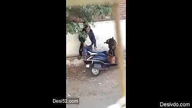 Desi collage lover outdoor fucking