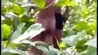 Jealous guy finally caught GF fuck with lover outdoor, Desi scandal XXX mms