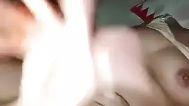 Indian lesbian sex video of two horny ladies